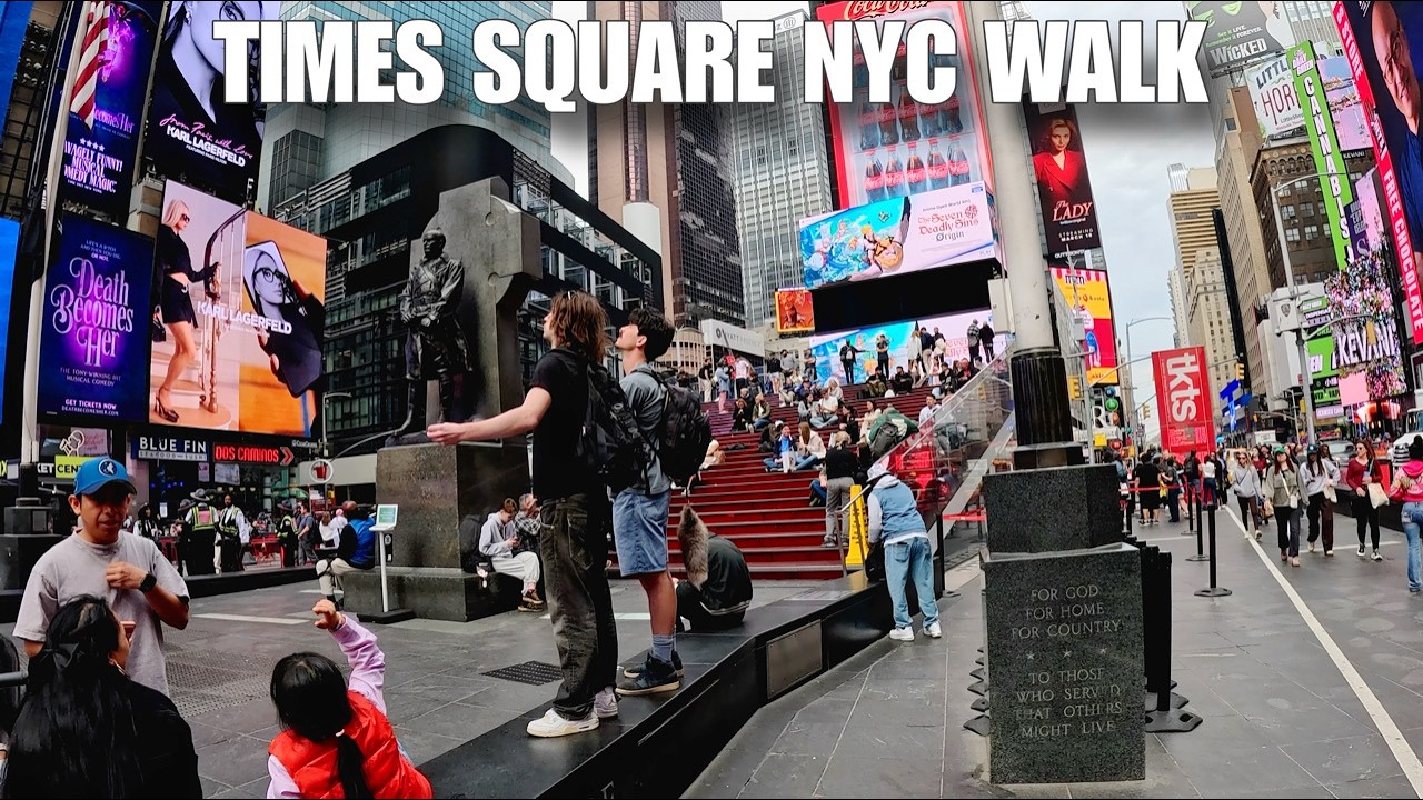 Times Square NYC Walk 🇺🇸 March 11, 2026 | Real Street Life in New York City