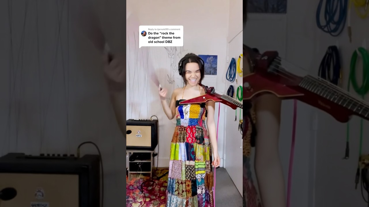 Rock the Dragon from Dragon Ball Z goes ELECTRIC VIOLIN