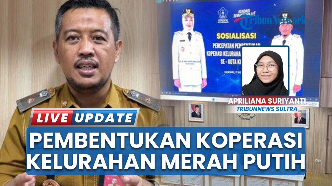 Pemkot Kendari Fasilitasi Pembentukan 65 Koperasi Kelurahan Merah Putih, Biaya Notaris Ditanggung