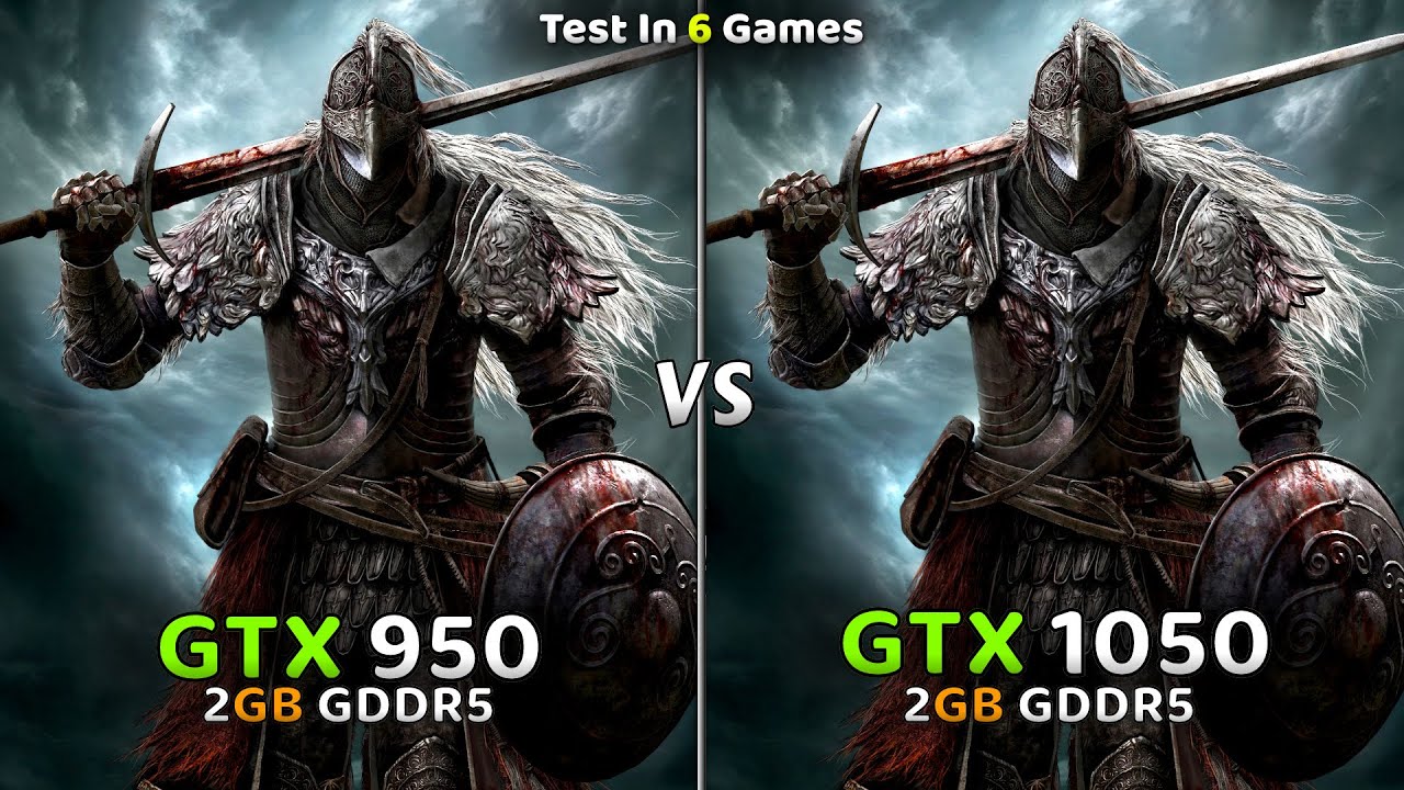 GTX 950 vs GTX 1050 | Battle of 50s gang | Test in 6 Games🔥