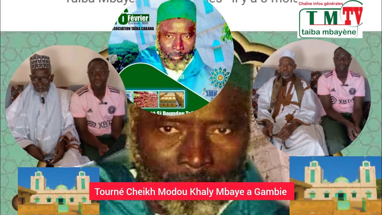 Fasse Sakho Tourné wadiale Ziarra cheikh Modou Khaly Mbaye a Gambie avec Baye Baye Thiam....