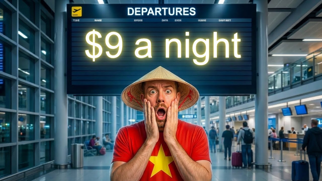 $9 Airport Hotel in Ho Chi Minh City?! (INSANE!)