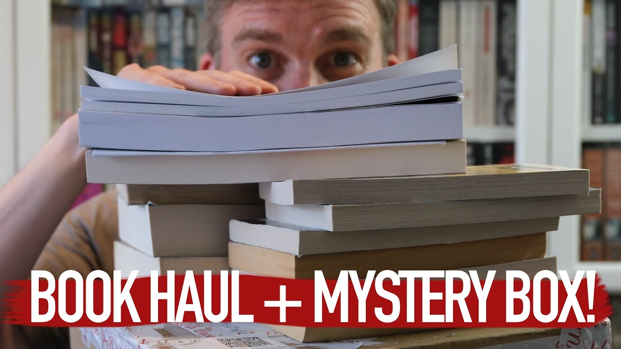 Opening mysterious boxes of books makes me unreasonably happy