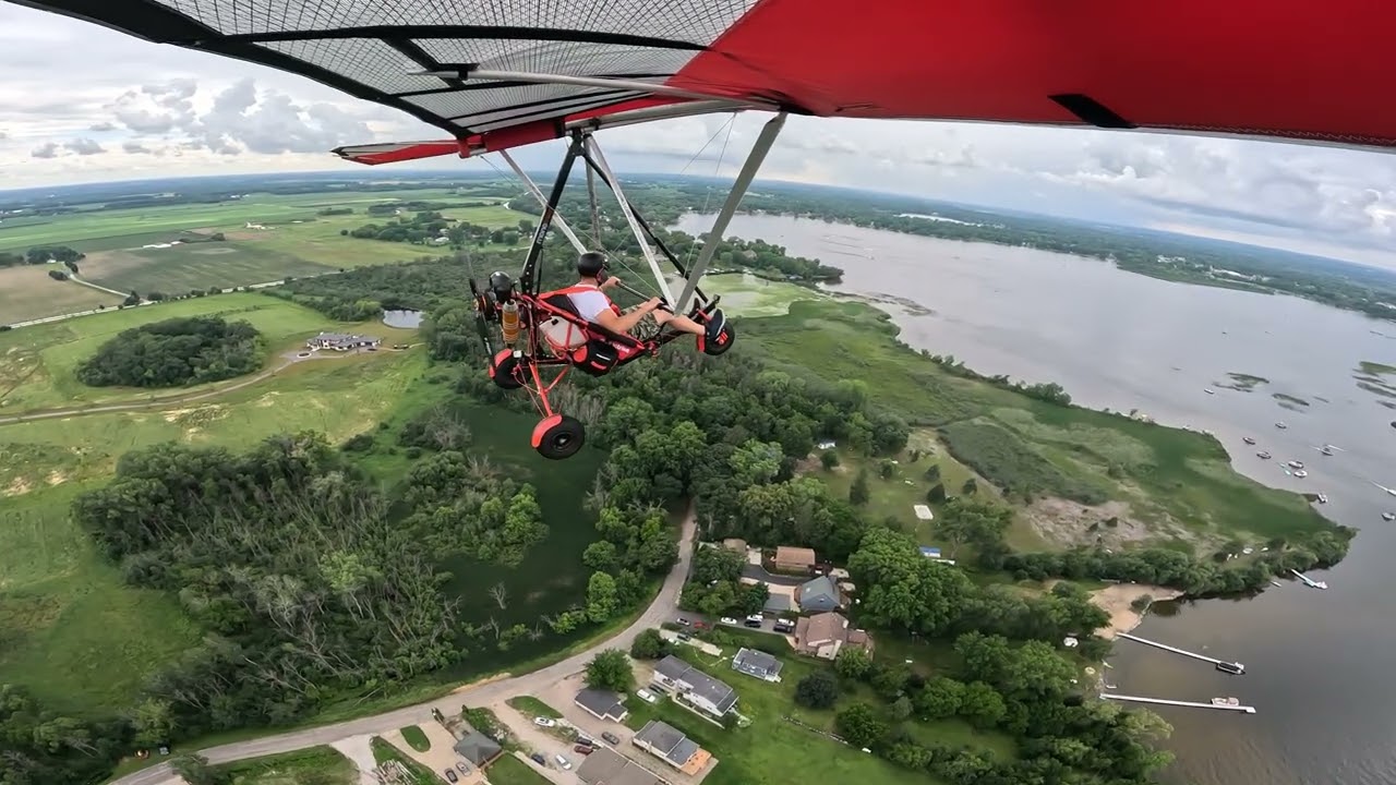 Flying over the lake! 2024