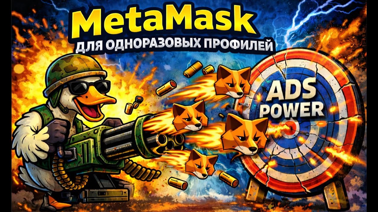 🔥 Автозалив кошельков в MetaMask в AdsPower - теперь и на одноразовых профилях