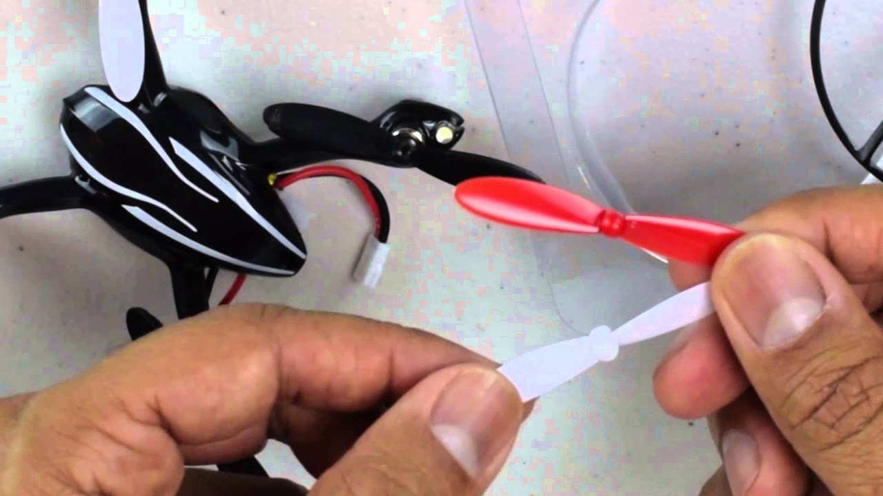 Hubsan X4 Propeller and Prop Guard Replacement