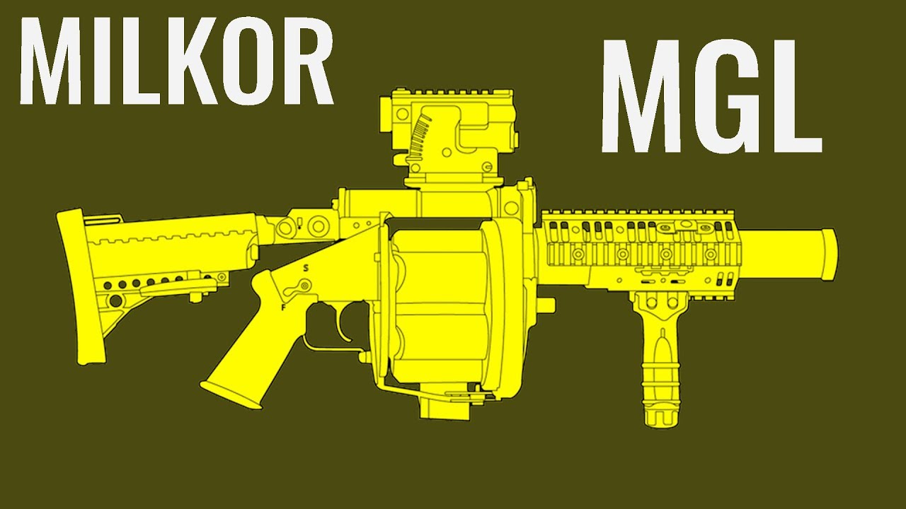 Milkor MGL - Comparison in 10 Different Games