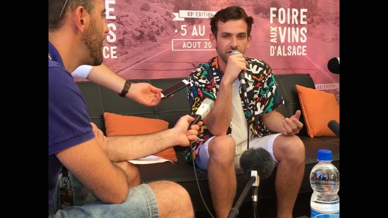 Foire aux vins de Colmar : conf&eacute;rence de presse de Josef Salvat