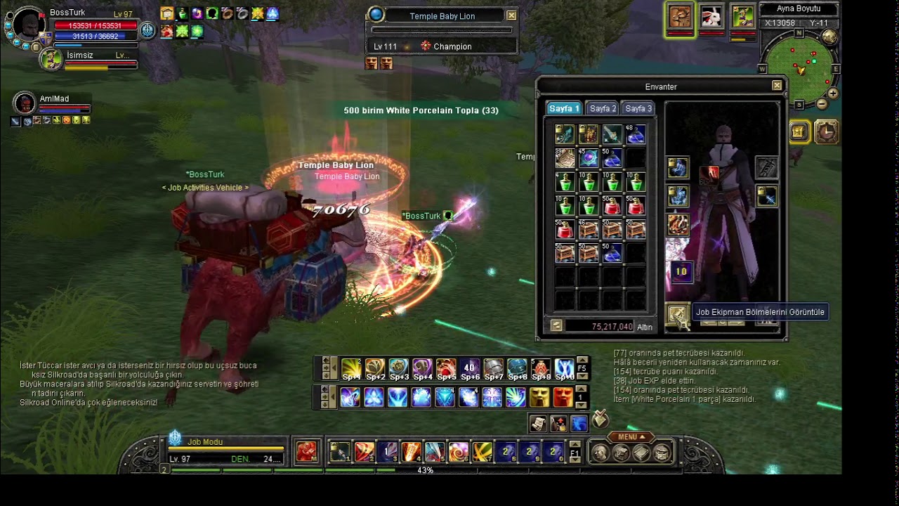 Silkroad Online iSro pH Bot Oto Job Kastırma Sistemi 2021 Oto Quest