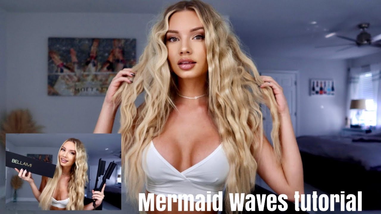 Mermaid Beach Waves Tutorial | BellaMi Hair