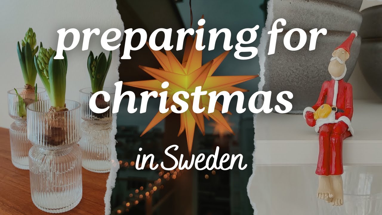 Preparing for christmas in Sweden, getting ready for the holidays 🎄- silent vlog