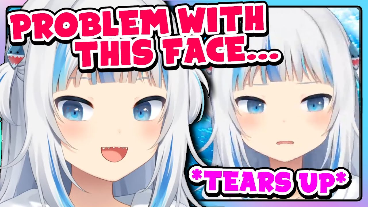Gura's model shows her emotions too well during final Karaoke