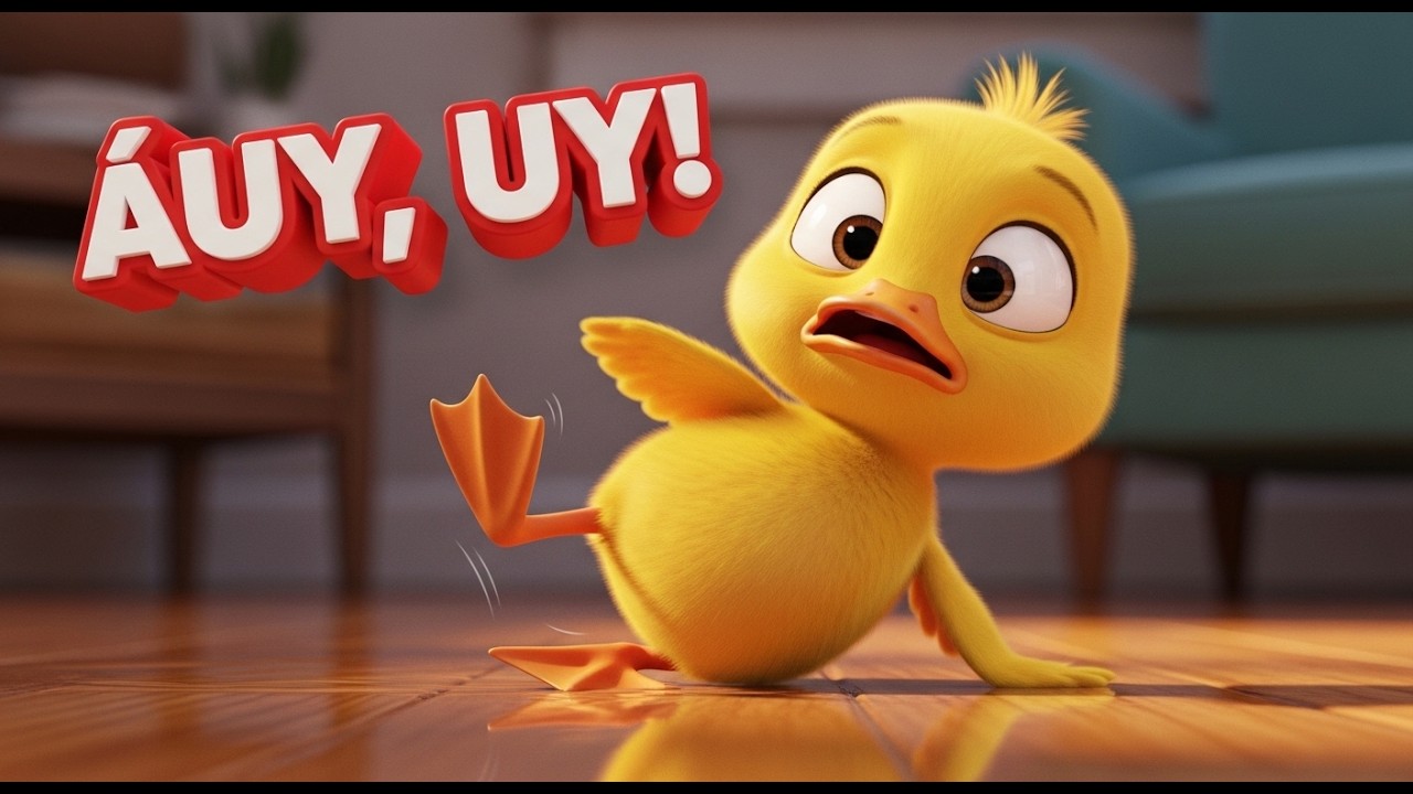 ¡Uy, Uy!: El Patito se Resbaló 🦆😂 Canciones Infantiles para Niños | Rimas Infantiles | Baby Songs