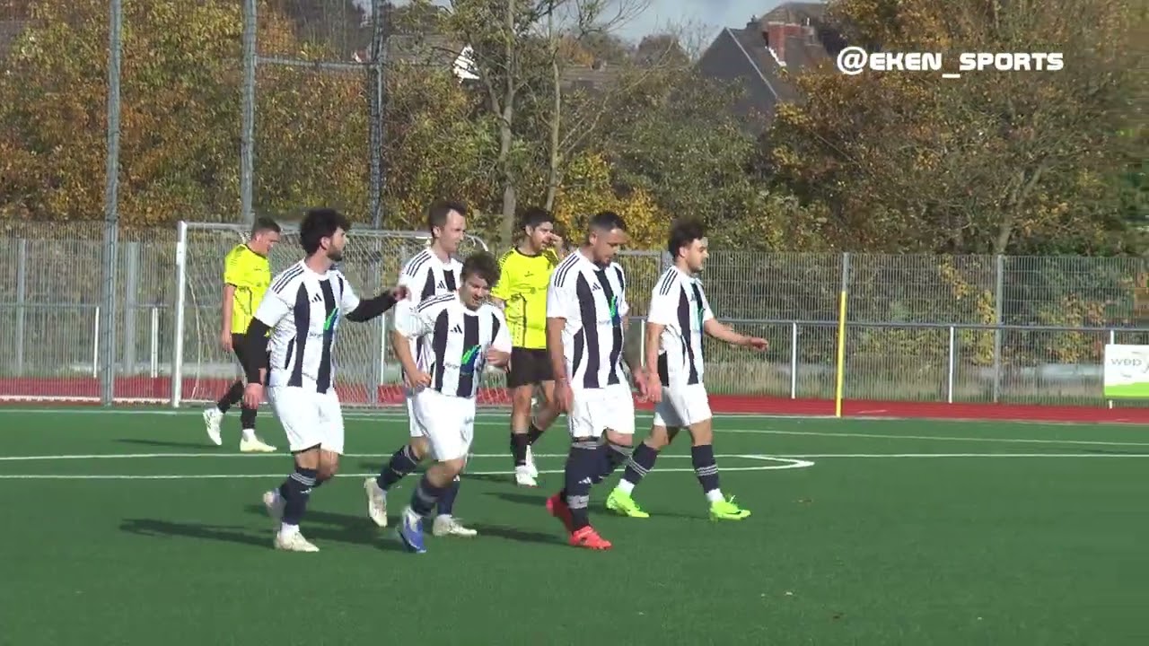 Die Tore von Borussia Hückelhoven II gegen FC Germania Bauchem II
