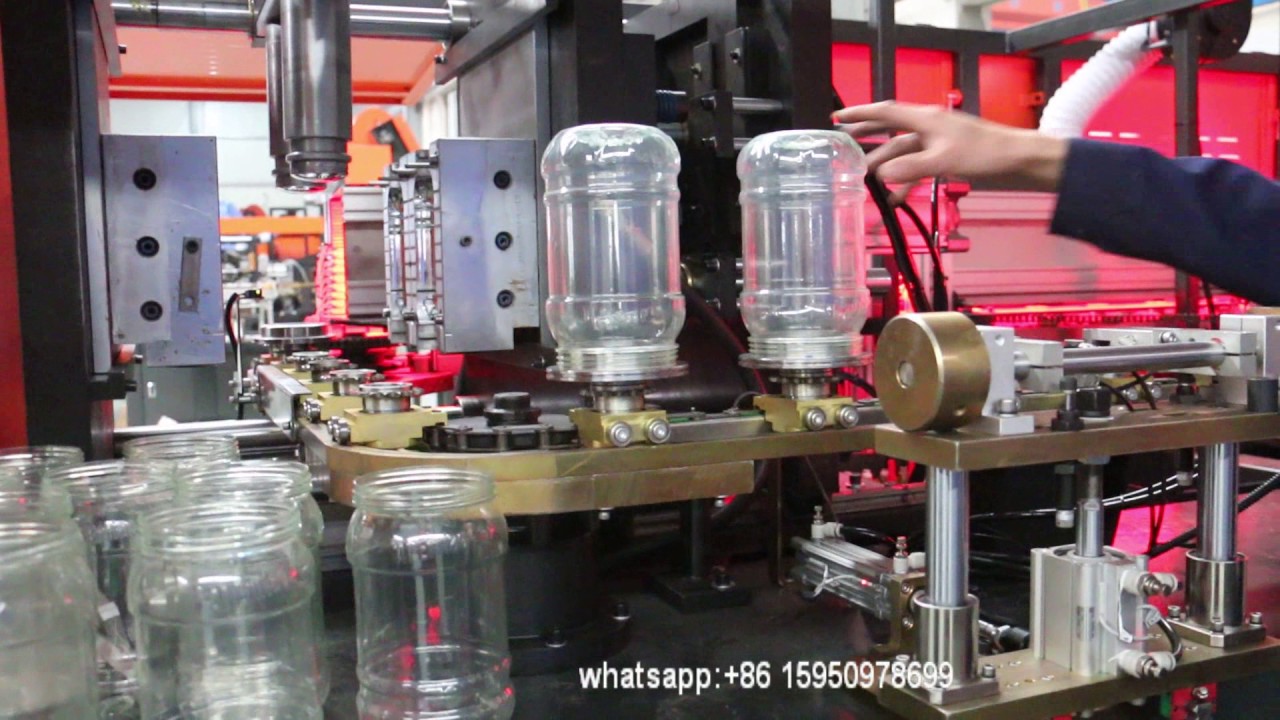PET jar blowing machine/jar making machine 2liter 2cavity