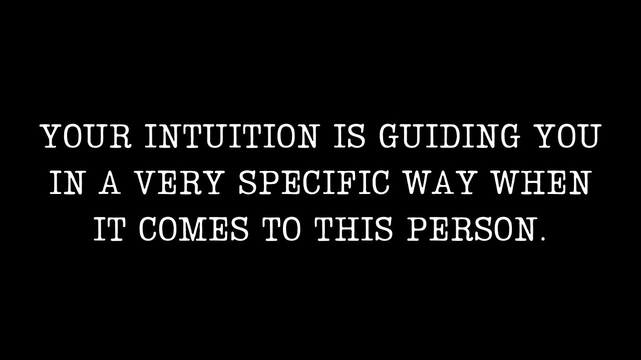Listen to your intuition about this twin flame connection because it won't make sense to the mind.