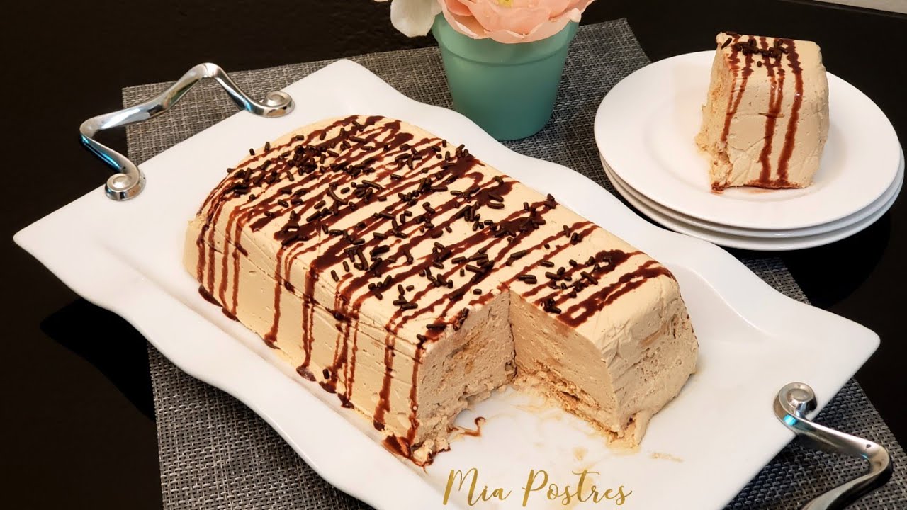 CARLOTA DE CAFÉ!! POSTRE FRIO.
