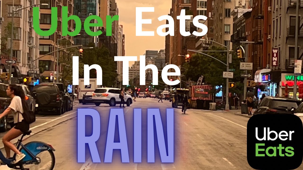 $300+ Working Uber Eats In THE RAIN
