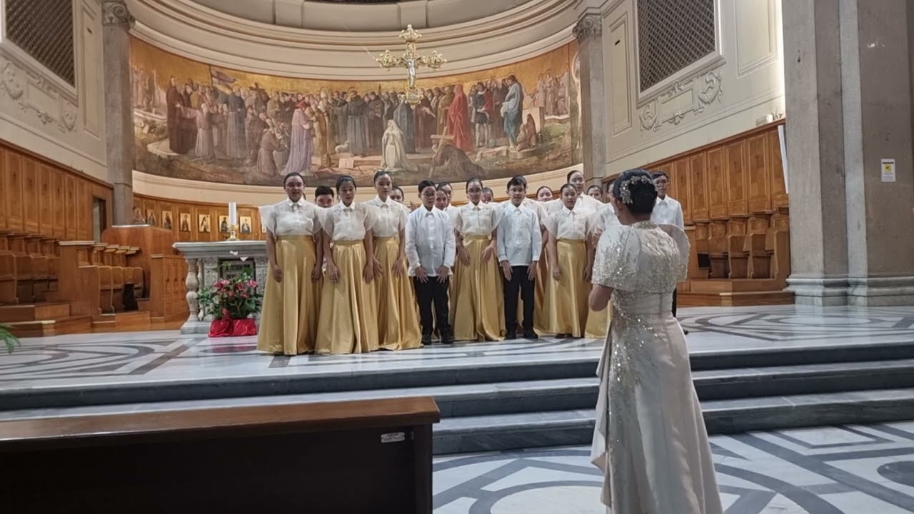 9. Young Voices of the Philippines at Pontifical University Antonianum, Rome, Italy, May 24, 2024
