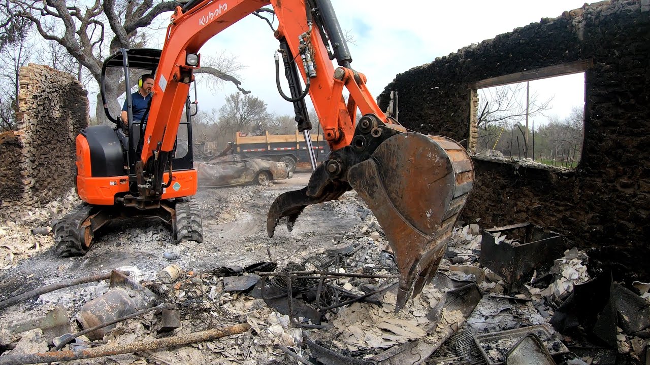 Oklahoma Wildfire Disaster Cleanup April 2023