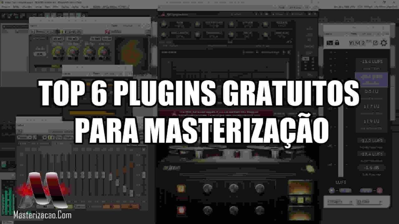 TOP 6 Plugins Gratuitos para Masterização