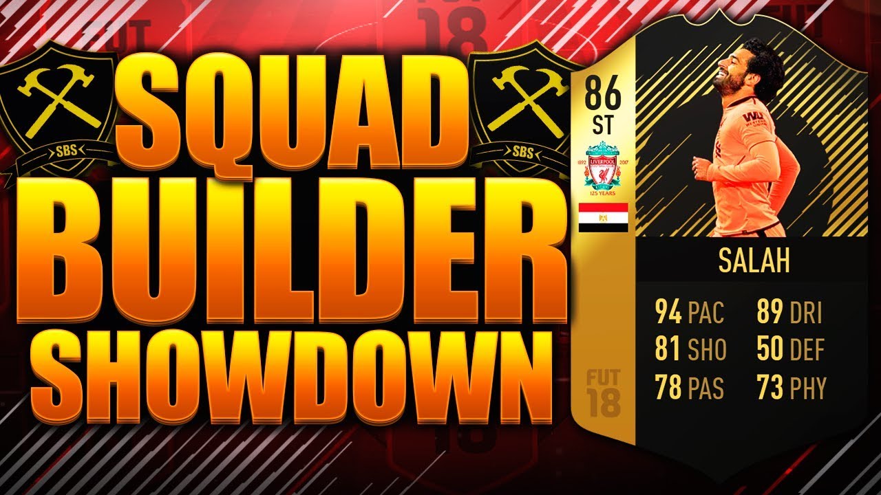EPIC IF SALAH SQUAD BUILDER SHOWDOWN!! FIFA 18 ULTIMATE TEAM