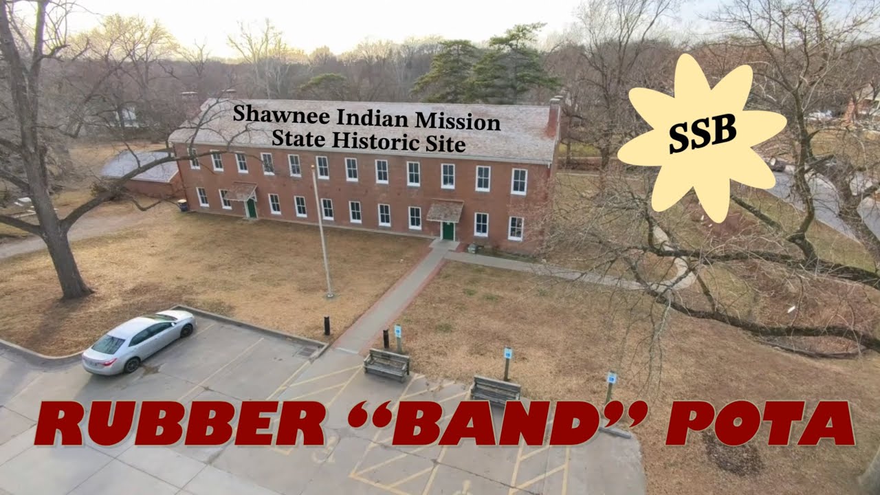 Rubber “Band” POTA Sweeps In and Out During Activation in Kansas