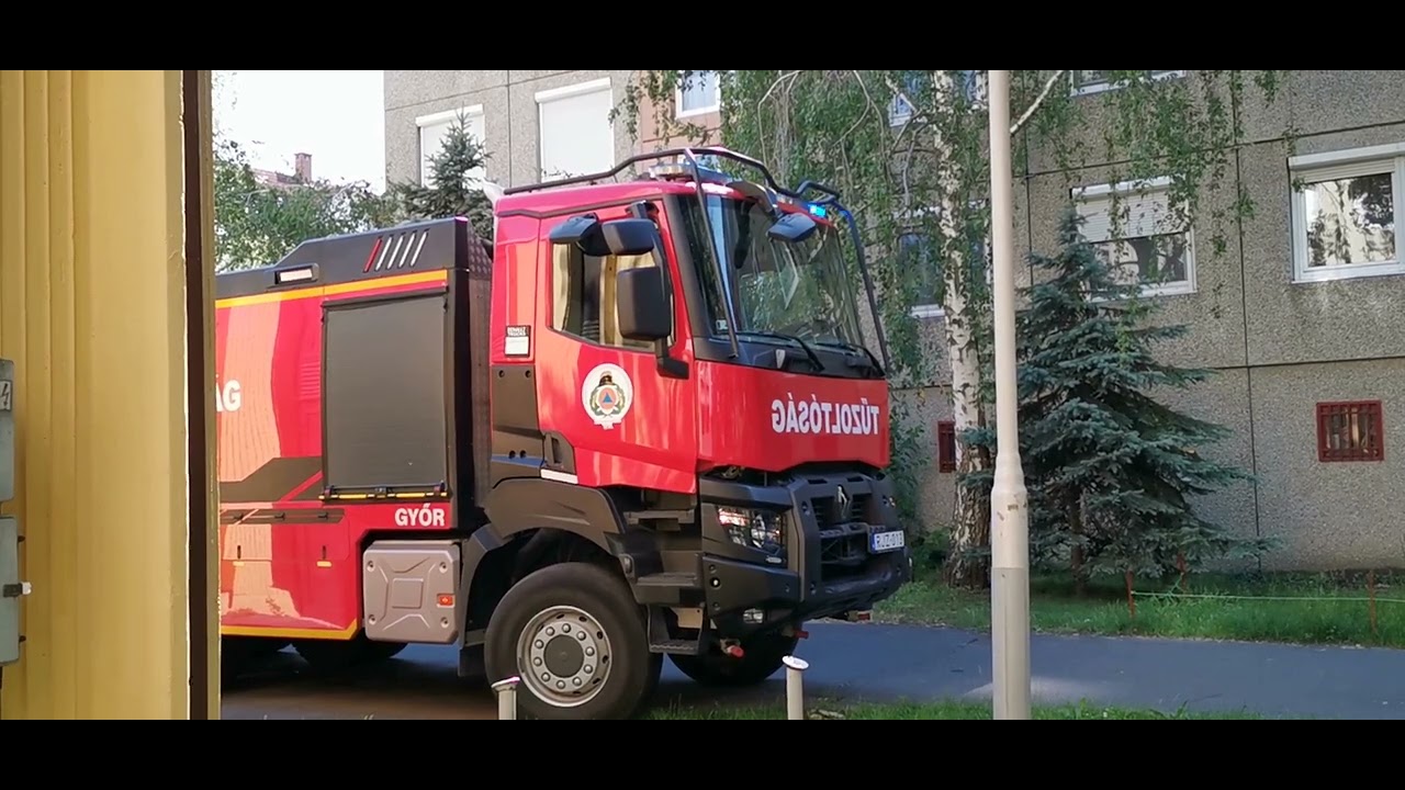 Lak&aacute;stűz Győrben a P&aacute;tzay P&aacute;l utc&aacute;ban. ( 2022 06. 04.)