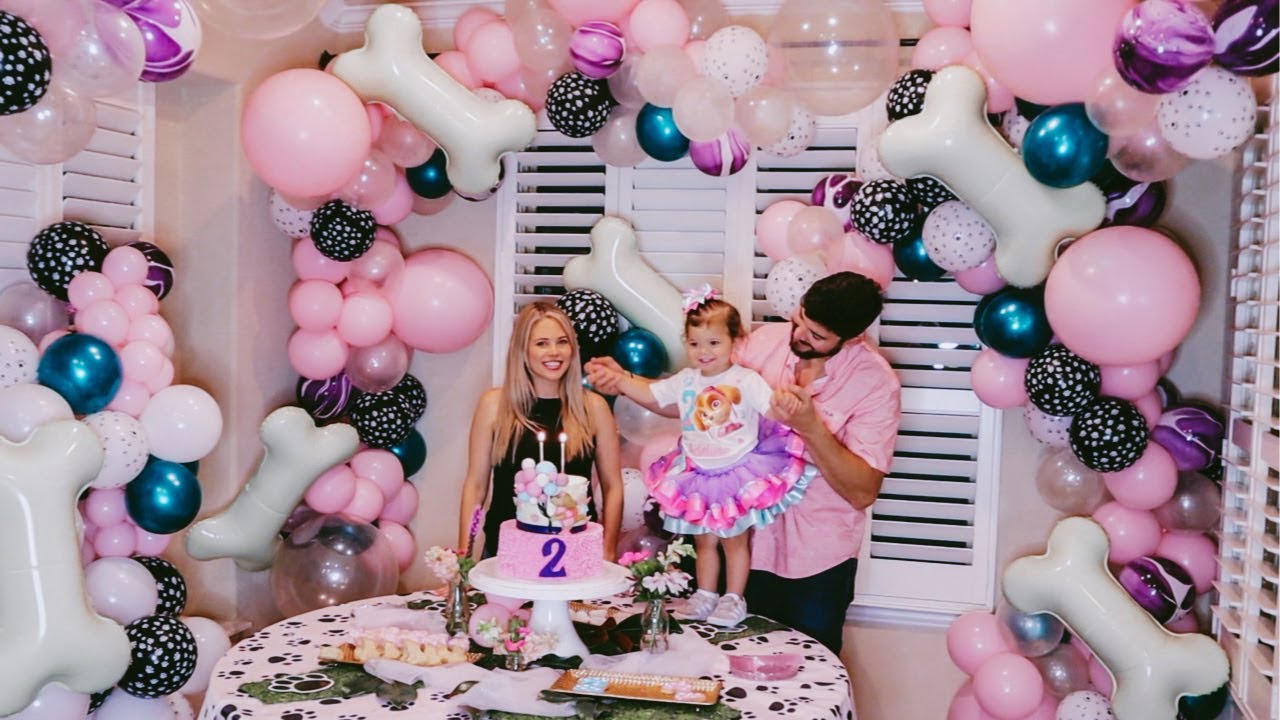 THE PERFECT PAW PATROL BIRTHDAY PARTY! ADELINE'S SKYE 2ND BIRTHDAY!