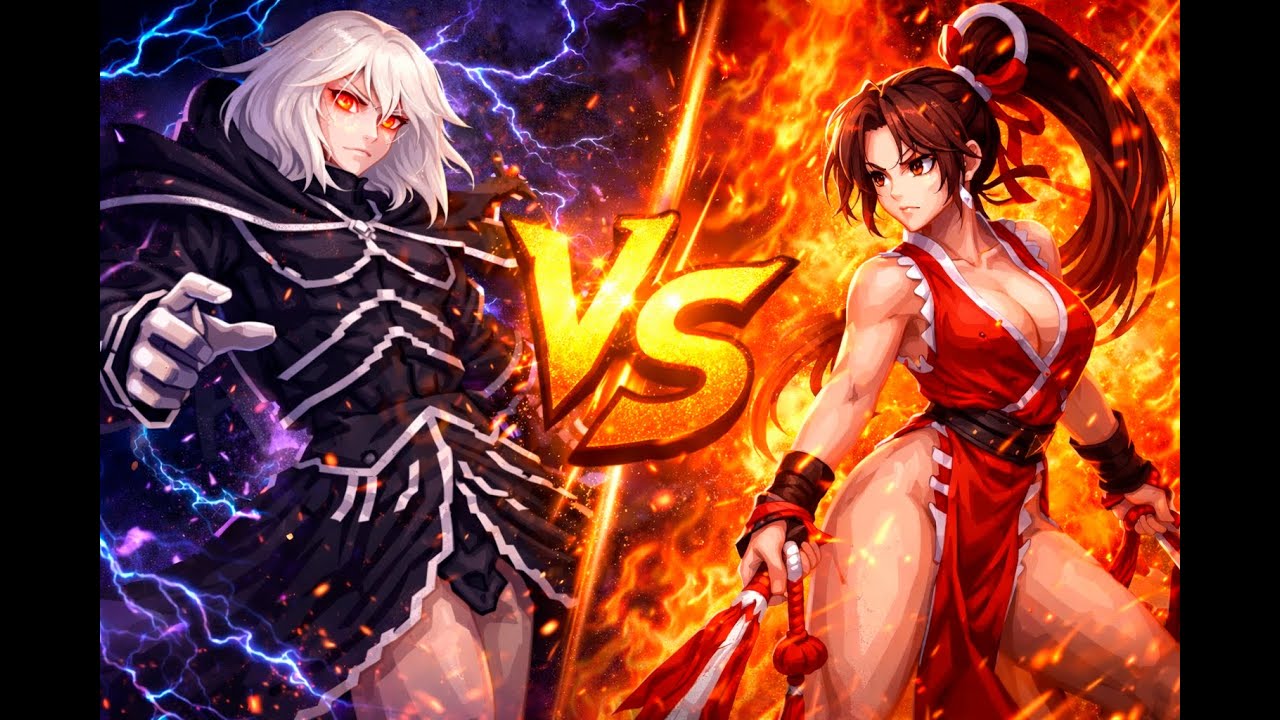 IKARIA  VS MAI SCARLET (KOF XIII)