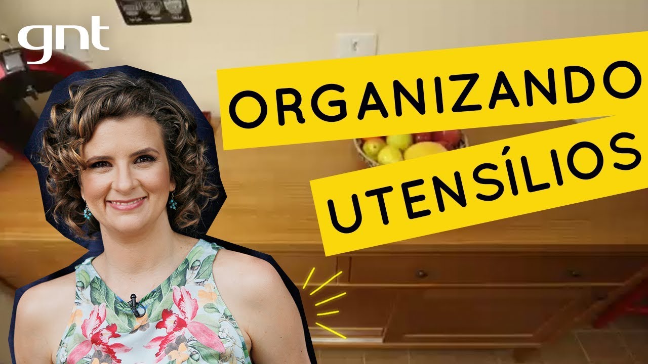 Como organizar os utensílios na cozinha | Dica de Organização | Micaela Góes