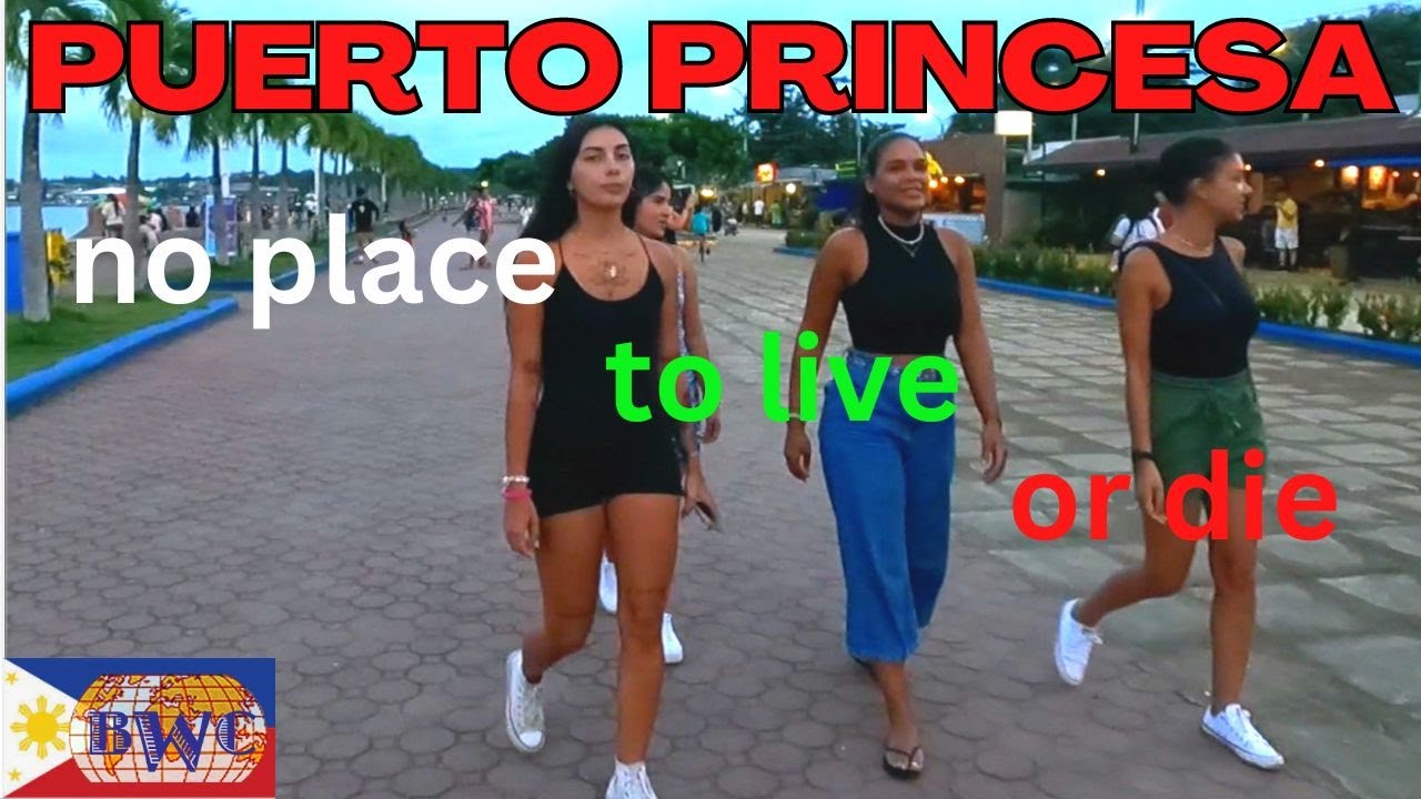 What is there to see in Downtown Puerto Princesa City? Palawan, Philippines.