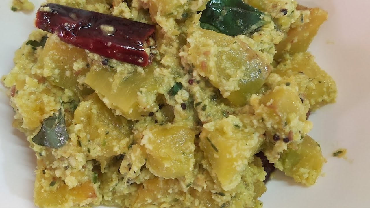 YELLOW PUMPKIN KOOTU||மஞ்சள் பூசணி கூட்டு ||sidedish recipes @rysatharshitha8795 #sidedishforrice