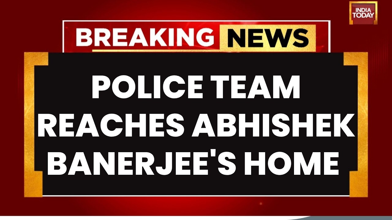 LIVE: Police Team Reaches Abhishek's Home | TMC Rebels- Suvendu Meet | Trouble Mounts For TMC Neta