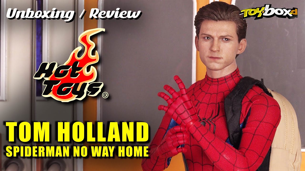 HOT TOYS SPIDER-MAN New Red and Blue Suit No Way Home Unboxing & Review