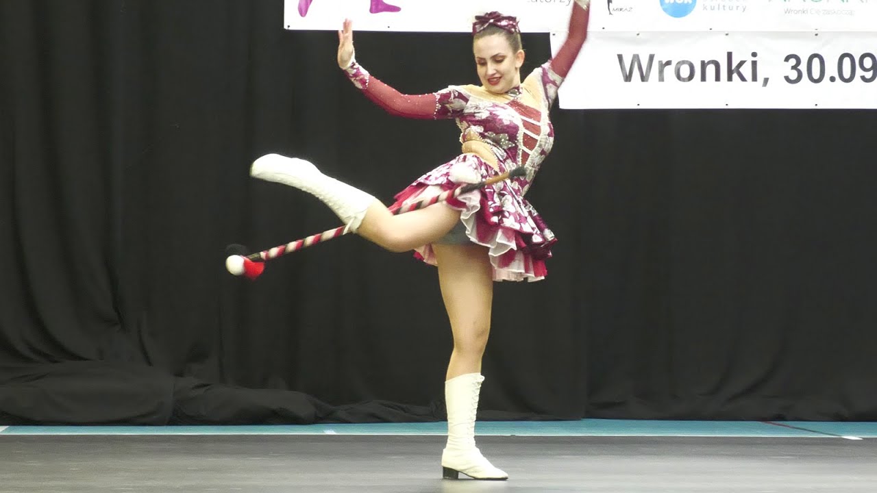 Majorettes 'ARTIS' - Góra / Mażoretki | solo mace senior | Wirująca Pałeczka - Wronki