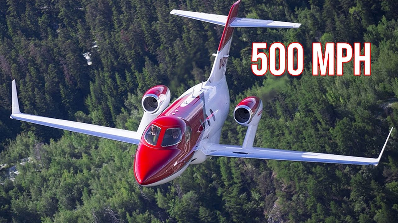Высоко и быстро летаем на Honda Jet