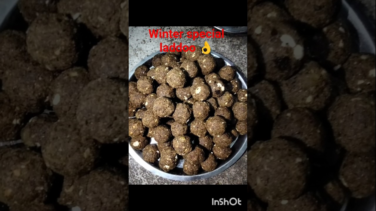 😋😝👌@winter special alsi ke laddoo 