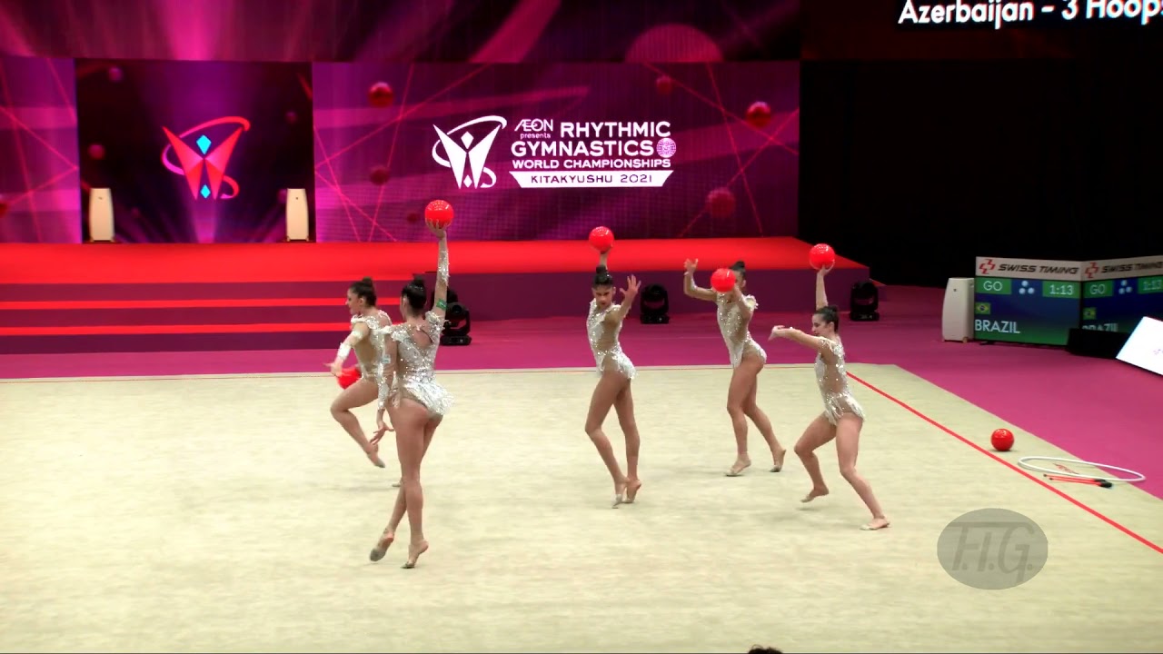 Brazil (BRA) - 2021 Rhythmic Worlds, Kitakyushu (JPN) - Qualifications 5 Balls