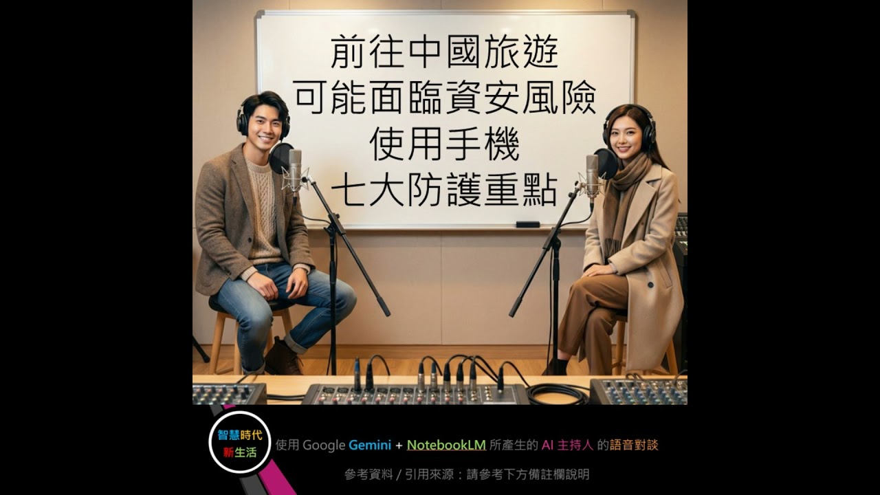EP.281 [ Podcast ] 前往中國旅遊可能面臨資安風險，使用手機七大防護重點