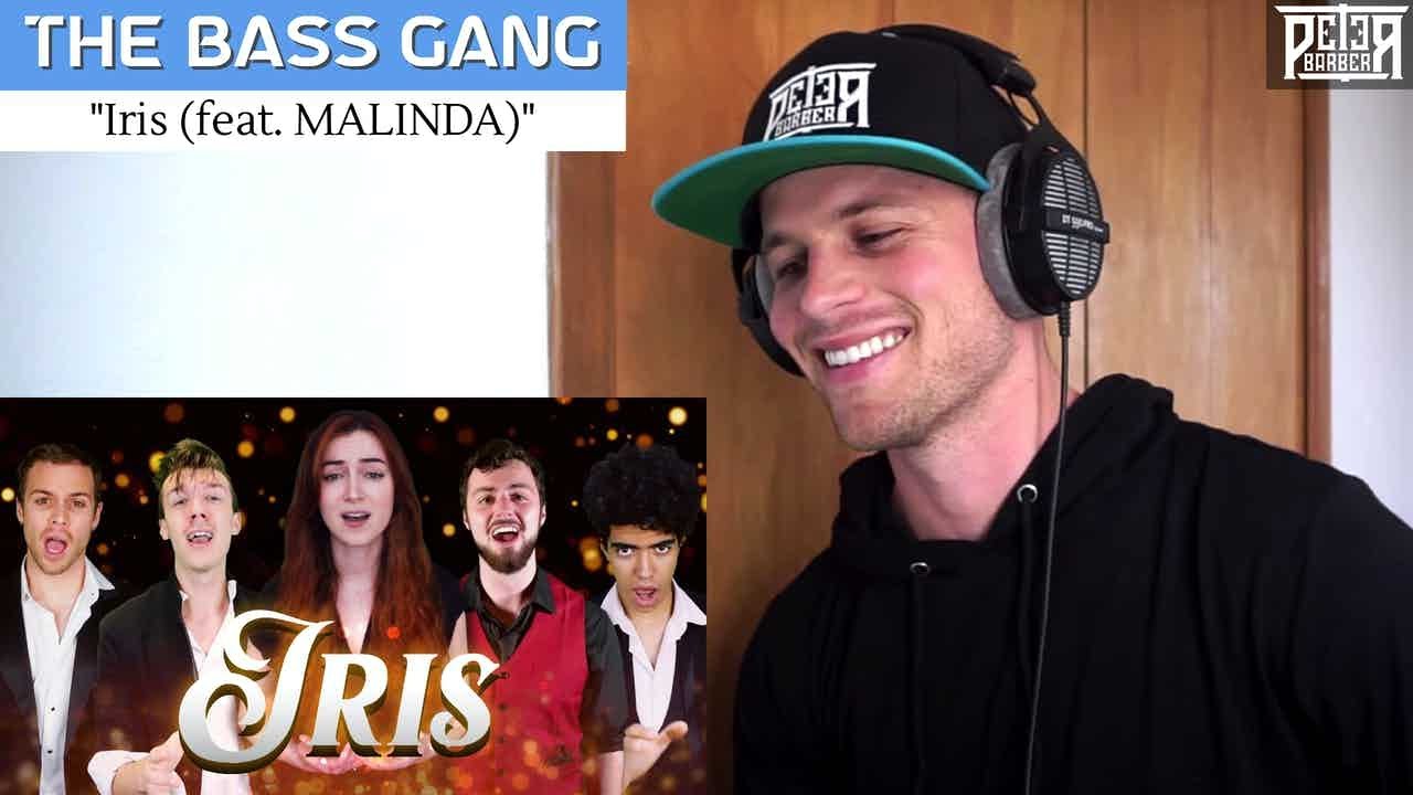 Bass Singer FIRST-TIME REACTION & ANALYSIS - The Bass Gang | Iris feat. MALINDA