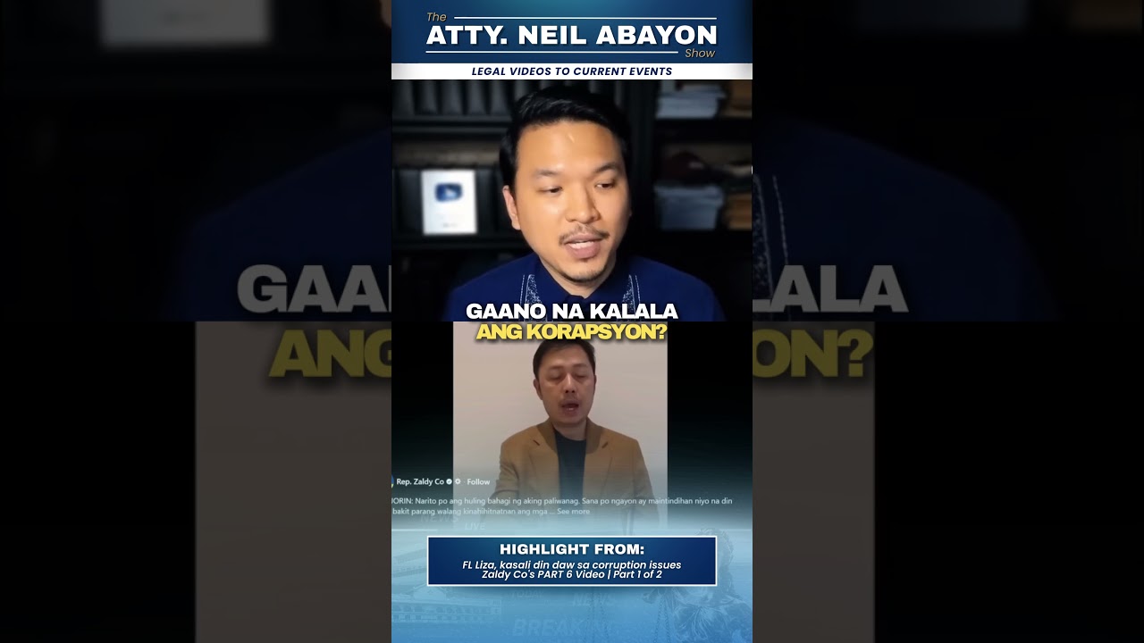 Pati SUGAR, SIBUYAS, at BIGAS may corruption... #LawyerExplains #AttorNEIL