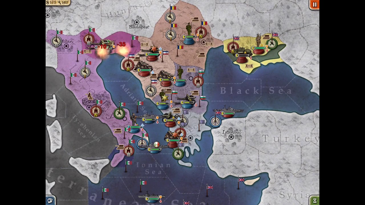 World Conqueror 2: Axis Campaign | #4 Balkans Campaign