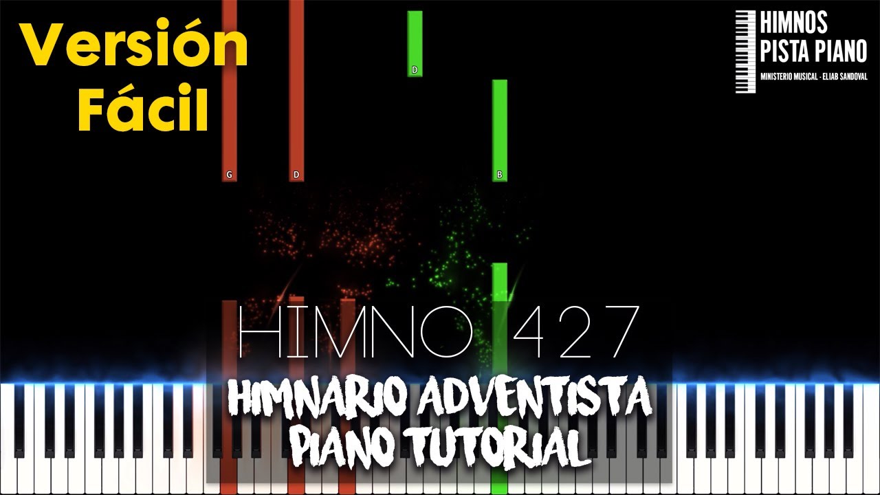 HIMNO 427 - Lleva todo tu pesar a Cristo | Easy Piano Tutorial + Partitura