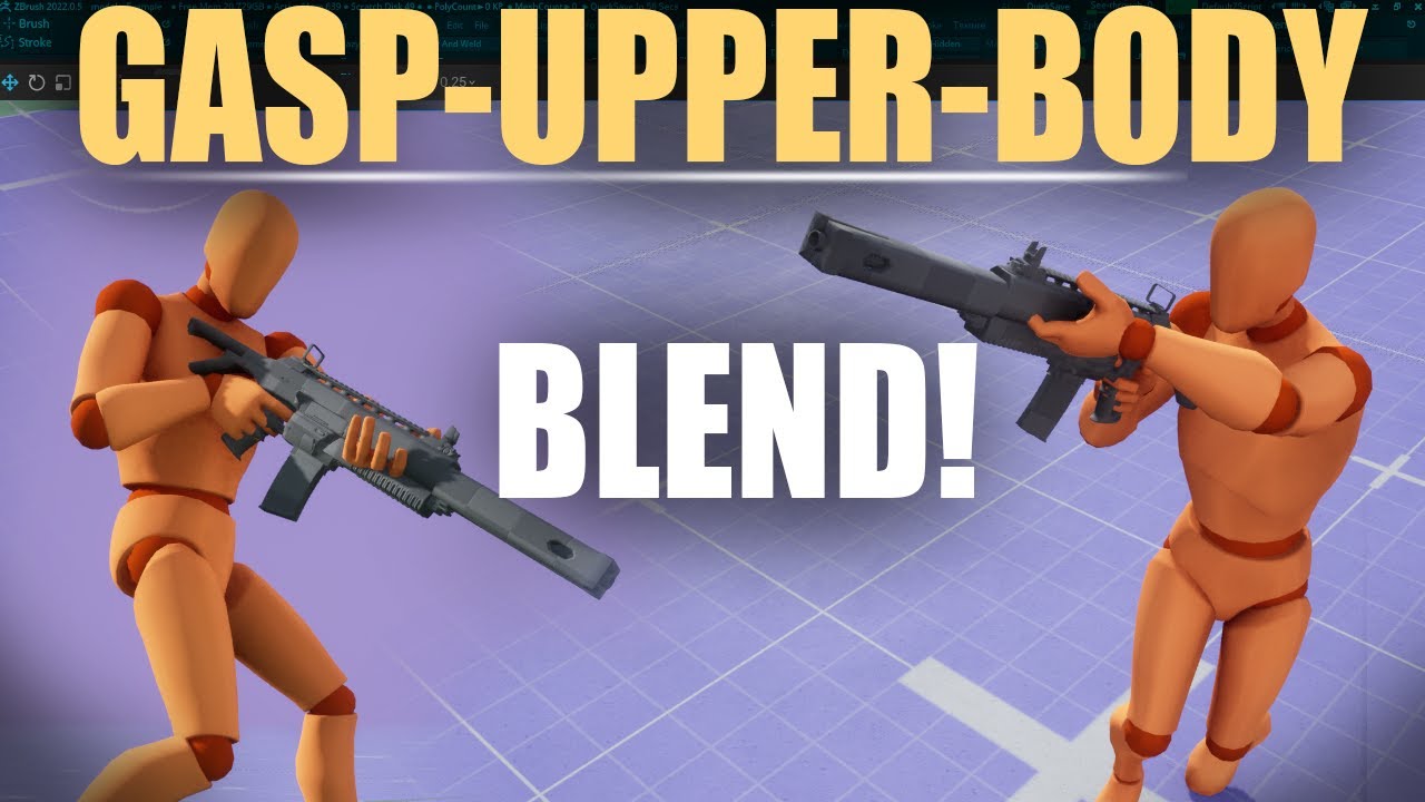 Replace GASP Upper Body Weapon Blends!