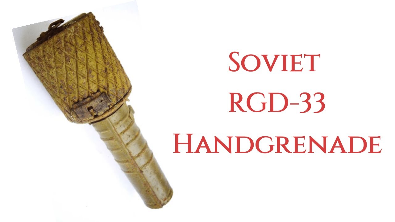 Soviet RGD-33 Handgrenade
