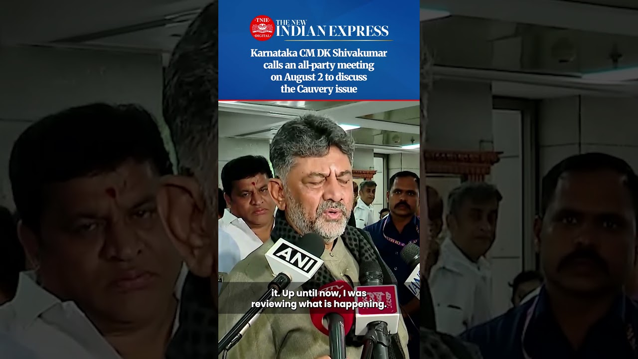 'We don't want to fight': DKS signals softer stance on Cauvery dispute with Tamil Nadu | CM Vijay