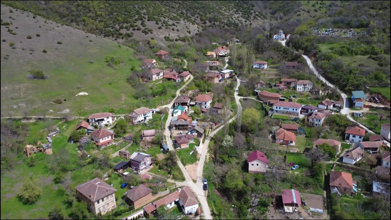 Aerial Beauty: Villages Stenče & Volkovija from Above