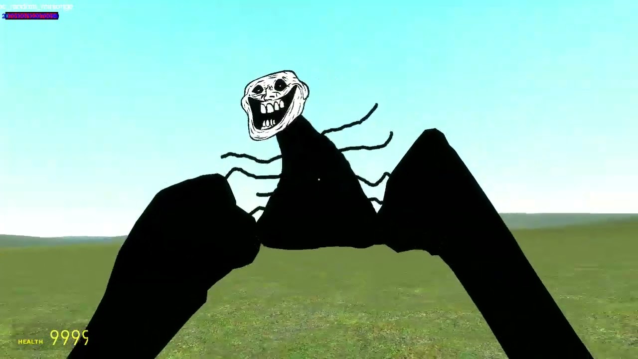 Exploring the Random trollge Pack and seeing if any of them can kill me through my fists garry's mod