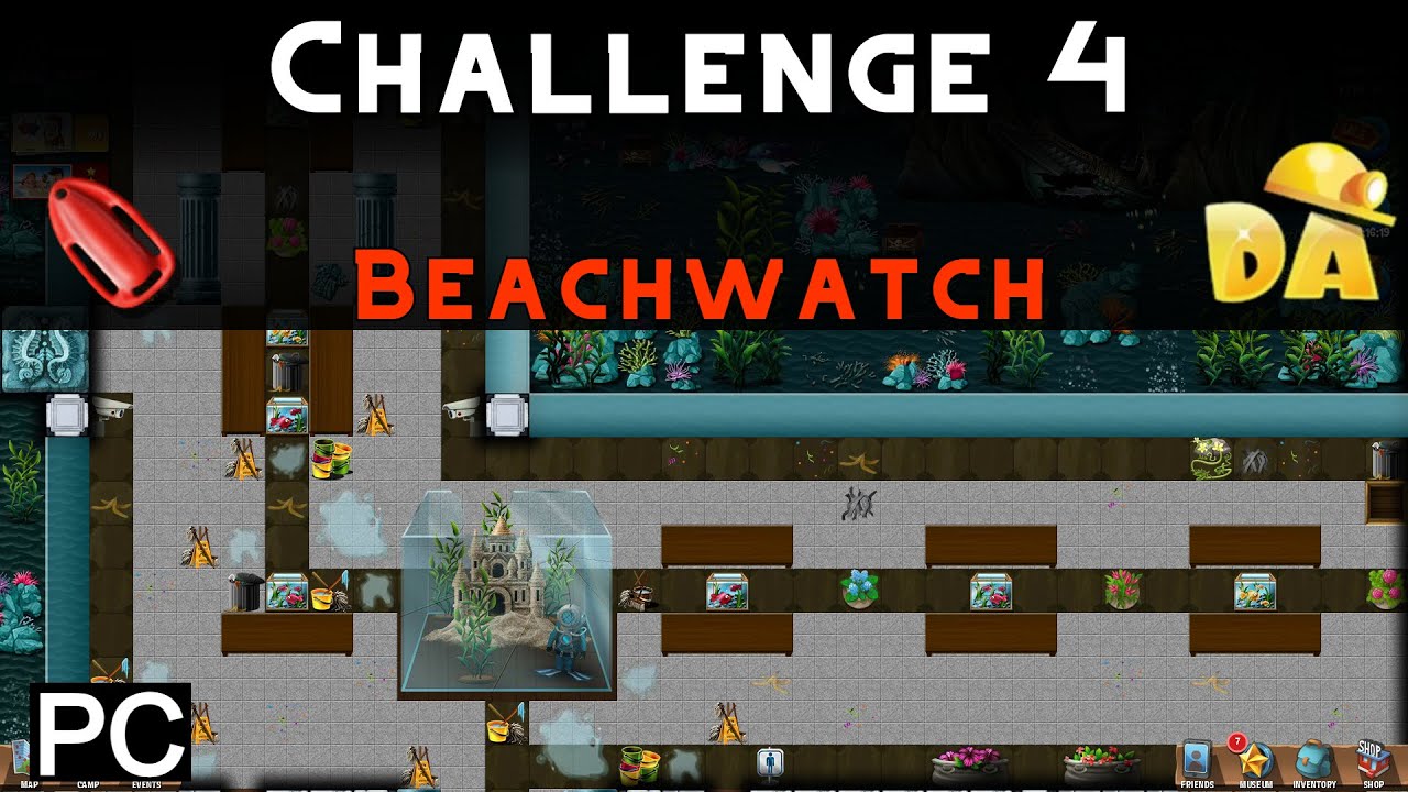 Beachwatch Challenge 4 | Beachwatch #12 (PC) | Diggy's Adventure